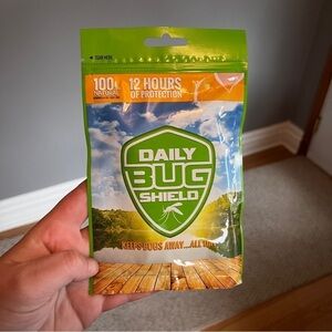 Bug repellent Stickers Daily Bug Shield Natural 150 Stickers New Expire in 2027